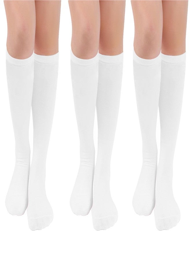 LPMOERA Knee High Socks for Woman Long Tall Tube Athletic Cotton Tall Socks Baseball Softball Socks - Image 1